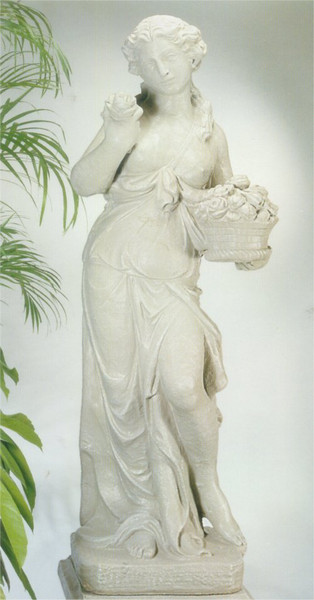 Persephone Greek Goddess Life-size Cement Sculpture